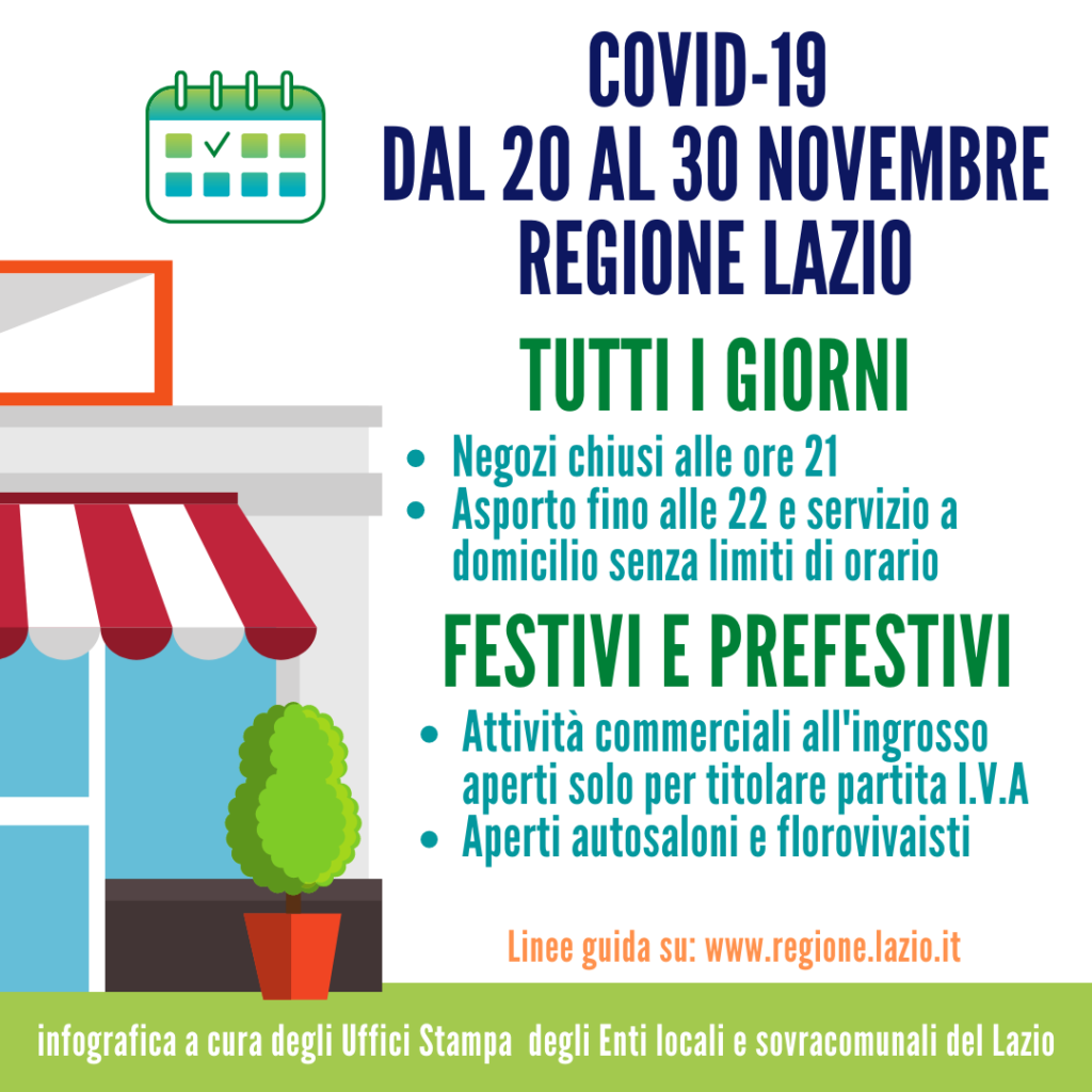 Regione Lazio_Ordinanza Z00068 del 20/11/2020