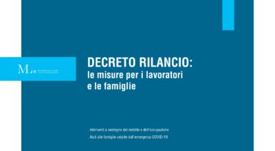 Decreto Rilancio_Brochure Ministero del Lavoro e delle Politiche Sociali