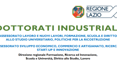 Regione Lazio Avviso_Dottorati industriali