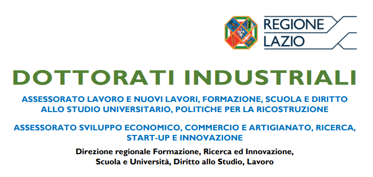 Regione Lazio Avviso_Dottorati industriali