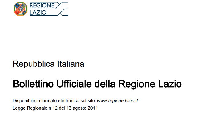 Regione Lazio_Ordinanza Z00065 del 05/11/2020 e Linee di indirizzo regionali