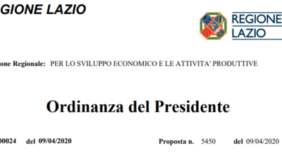 Ordinanza Regione Lazio_Z00024 09/04/2020