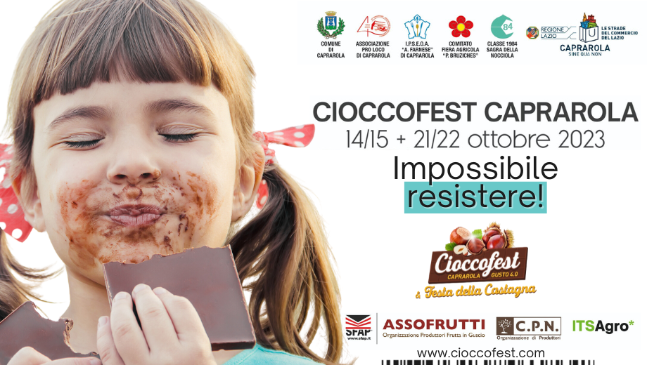 Cioccofest 2023 a Caprarola, un’edizione da scoprire nelle Scuderie del Palazzo Farnese