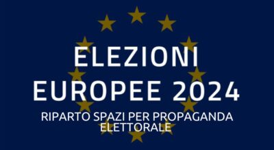 Riparto spazi per propaganda elettorale Elezioni Europee 2024