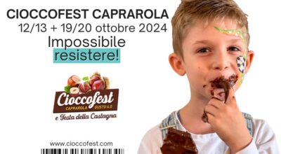 A Caprarola torna il Cioccofest, 12/13 e 19/20 ottobre 2024 la festa del cioccolato