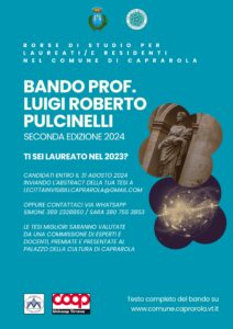 Bando Prof. Luigi Roberto Pulcinelli